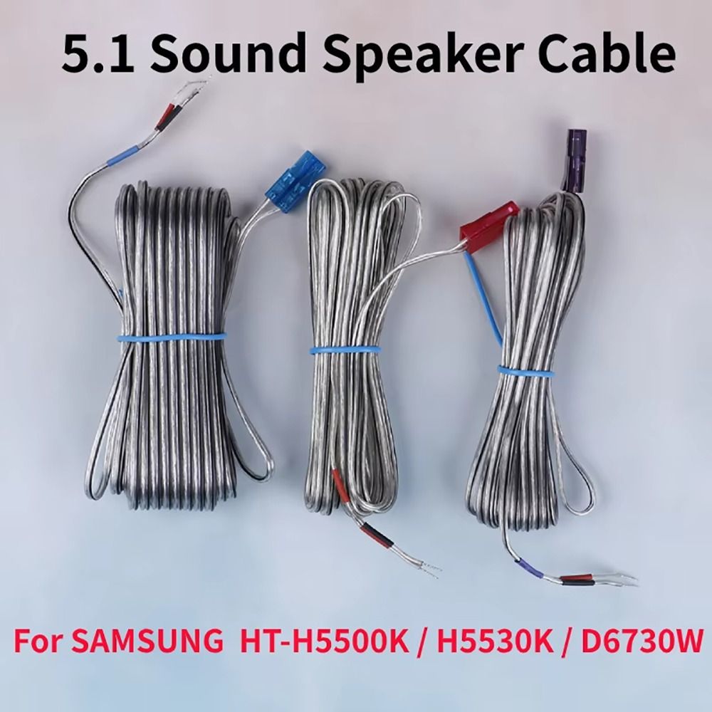 Home Cinema Rack - 1 buah Kabel Speaker Bass Baru,