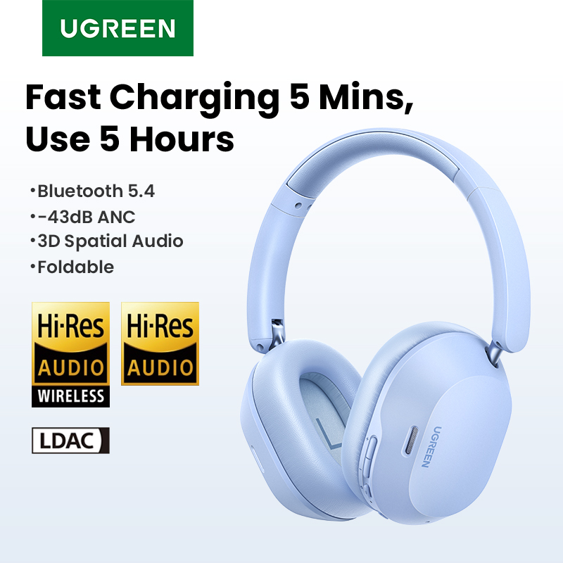 Home Cinema Headphones - UGREEN Max5c headphone Bluetooth nirkabel, Headset