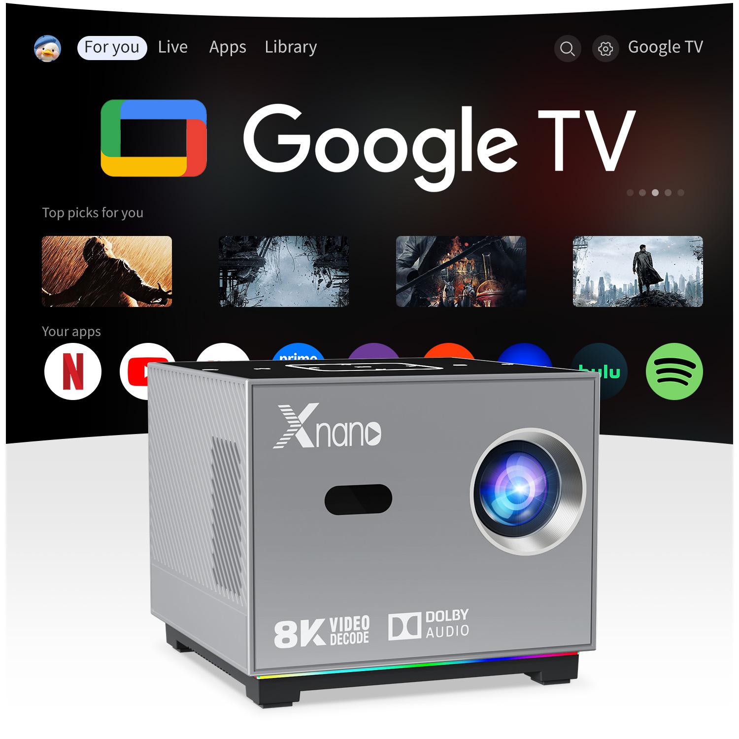 Home Cinema Hdmi - Proyektor Pintar Portabel Xnano Native 720P