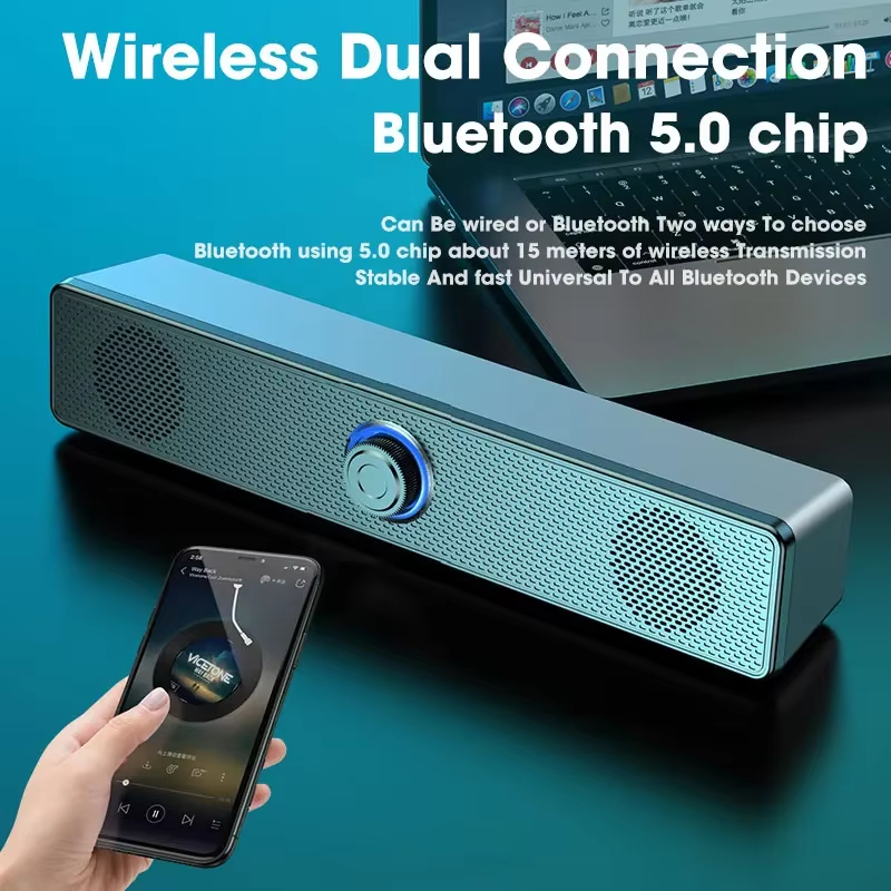 Home Theater Speaker - Soundbar Bluetooth untuk Home Theater dengan