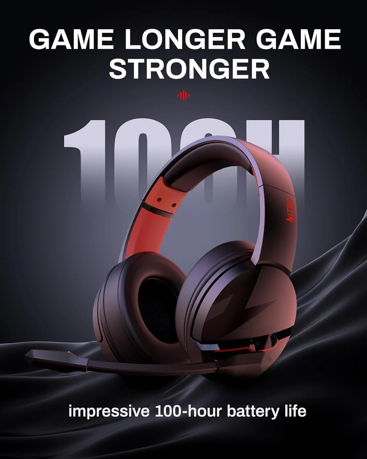 Home Cinema Headphones - Acer K2 Headset Nirkabel Gamer Baterai