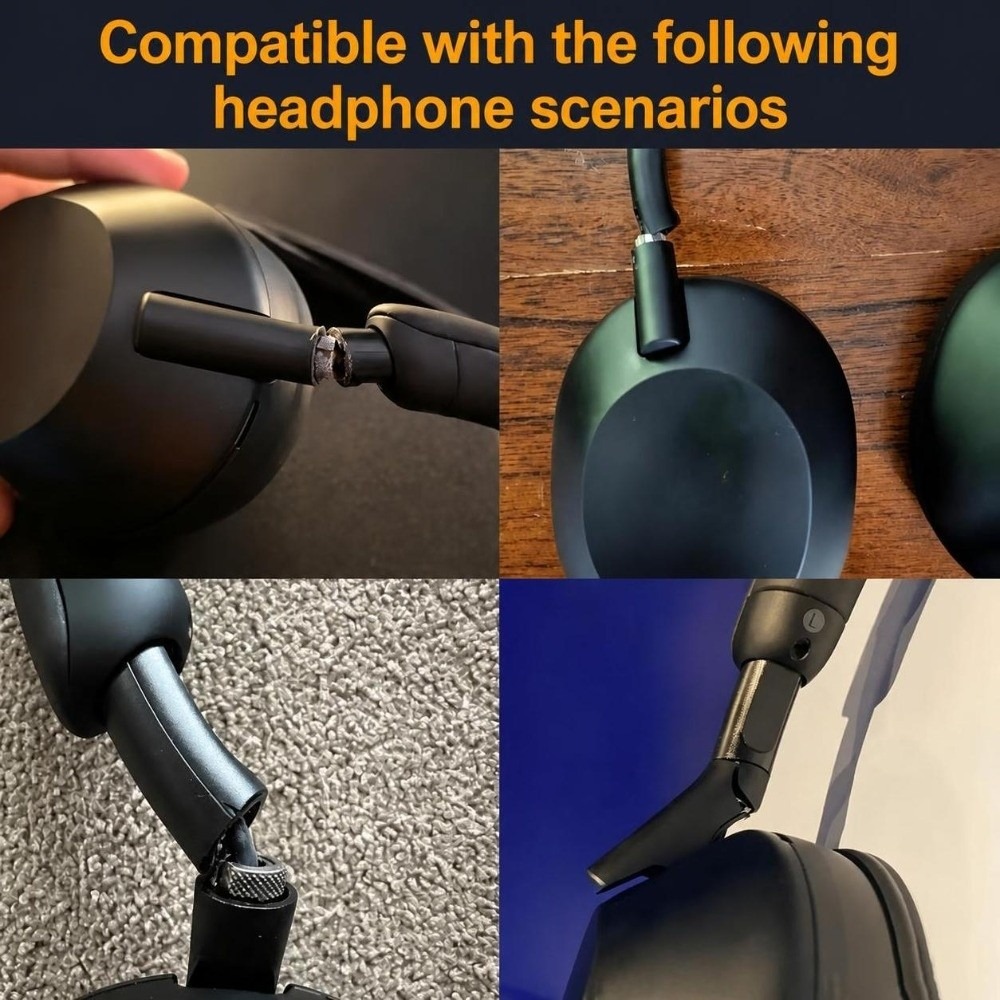 Sony Headphone Wh-1000Xm5 - Kit Perbaikan Engsel Headphone Plastik dengan