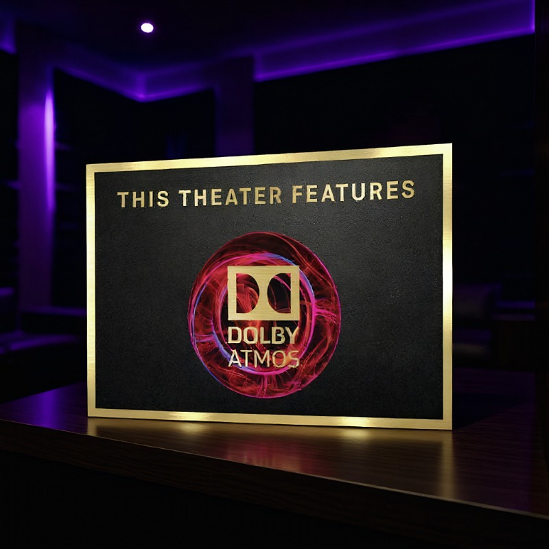Home Cinema Dolby Atmos - Papan Tanda Home Theater Dolby Atmos
