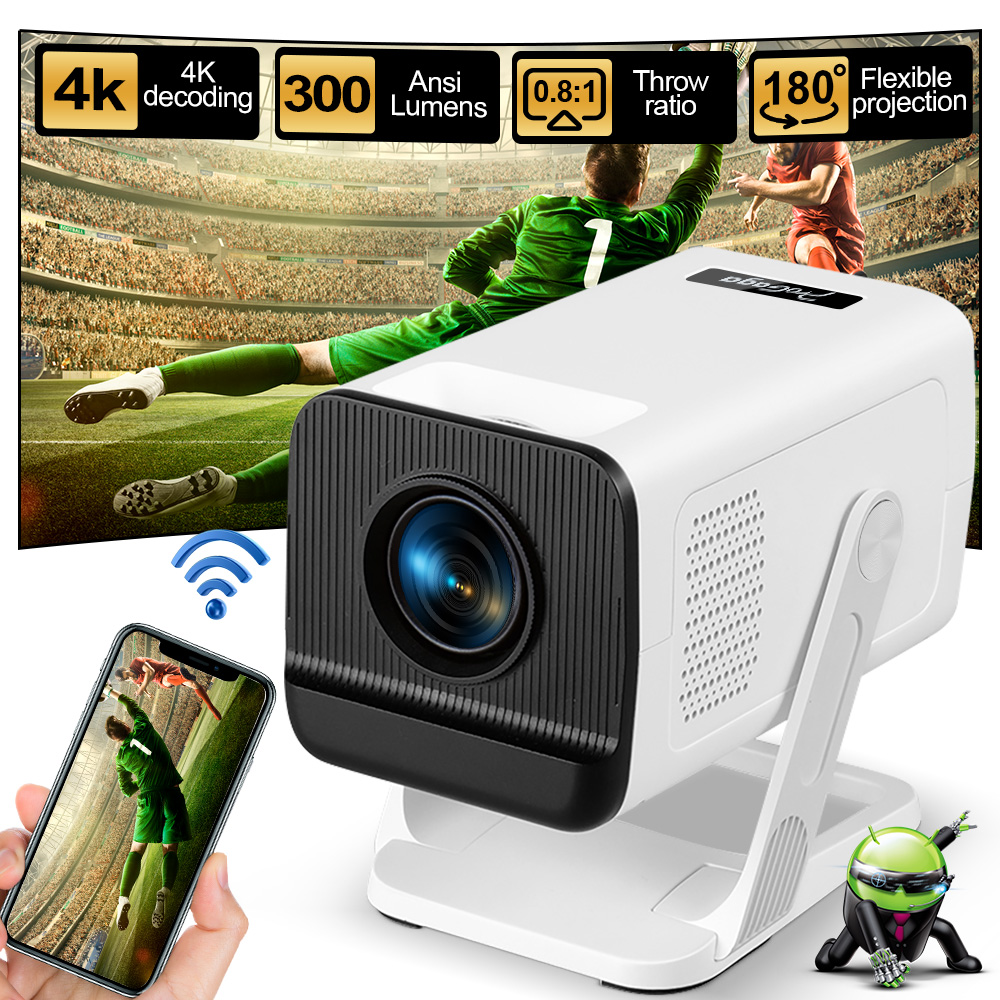 Home Cinema Hdmi - ThundeaL PG310 Proyektor Android 4K 300