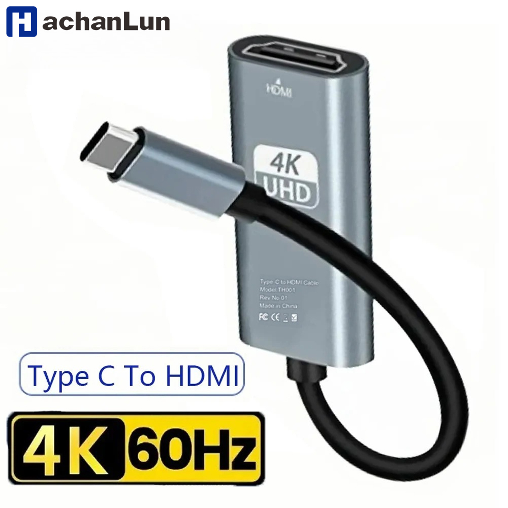 Home Cinema Usb - 4K 60Hz Tipe C Ke HDMI