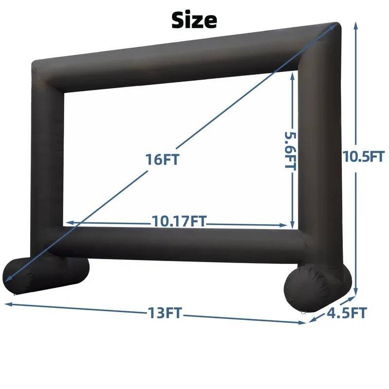 Home Cinema Projector Screen - Layar Proyektor Bioskop Teater Film Luar
