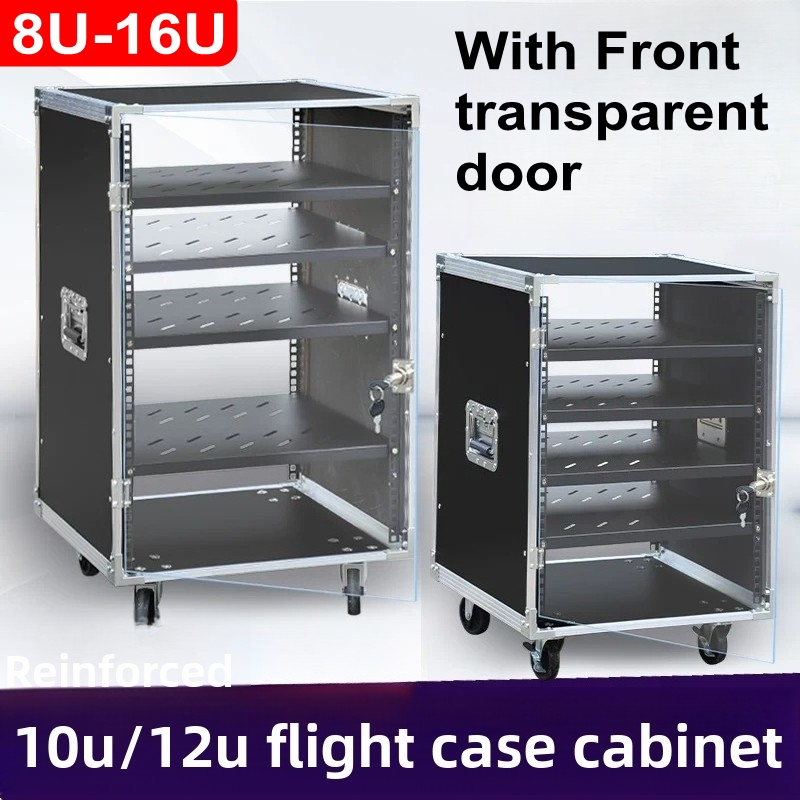 Home Cinema Rack - Kabinet amplifier 8U - 16U dengan