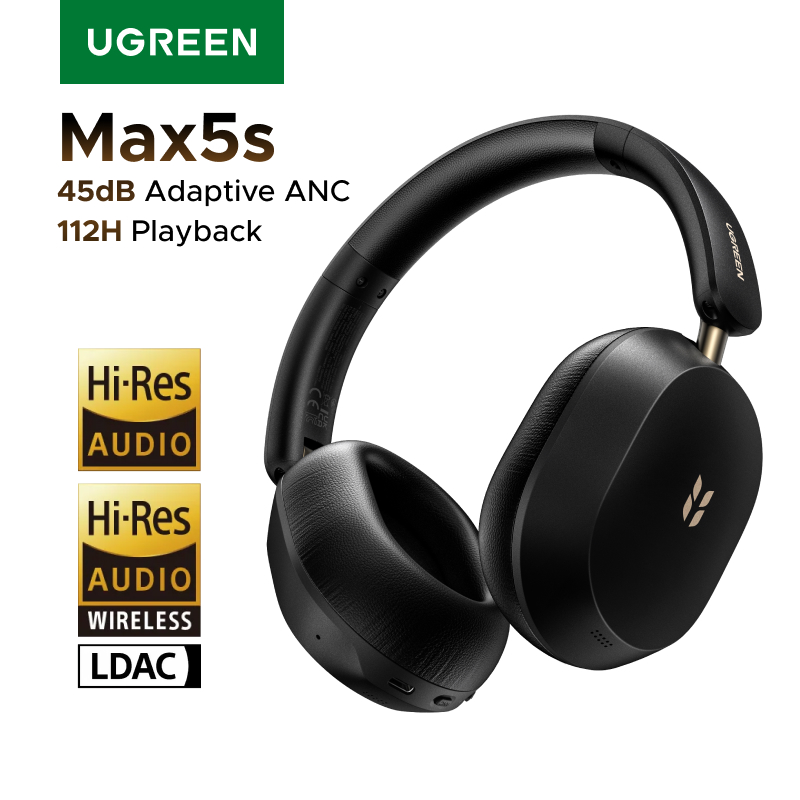 Home Cinema Headphones - 2026 Headphone Nirkabel Bluetooth UGREEN Max5s