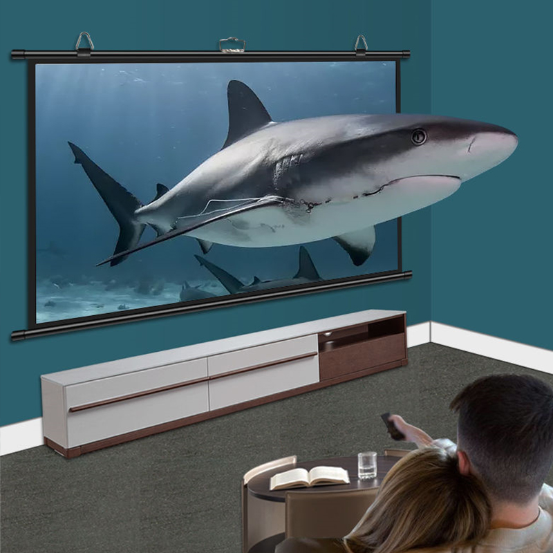 Layar Proyektor Portabel Blitz - Home Cinema Rack ulasan dan harga