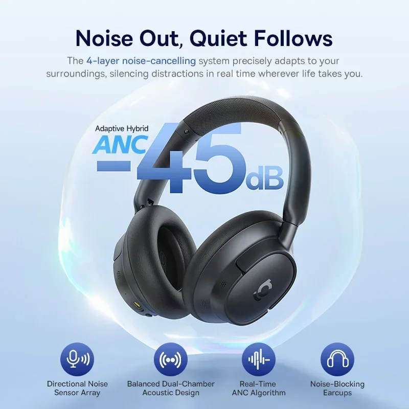 Headphone Nirkabel Baseus EH10 - Home Cinema Headphones ulasan dan harga