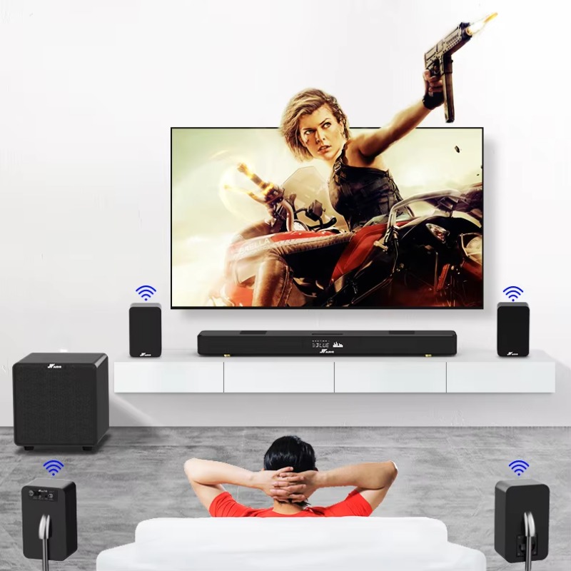 Sistem Home Theater 7.1 dengan - Home Theater Speaker ulasan dan harga