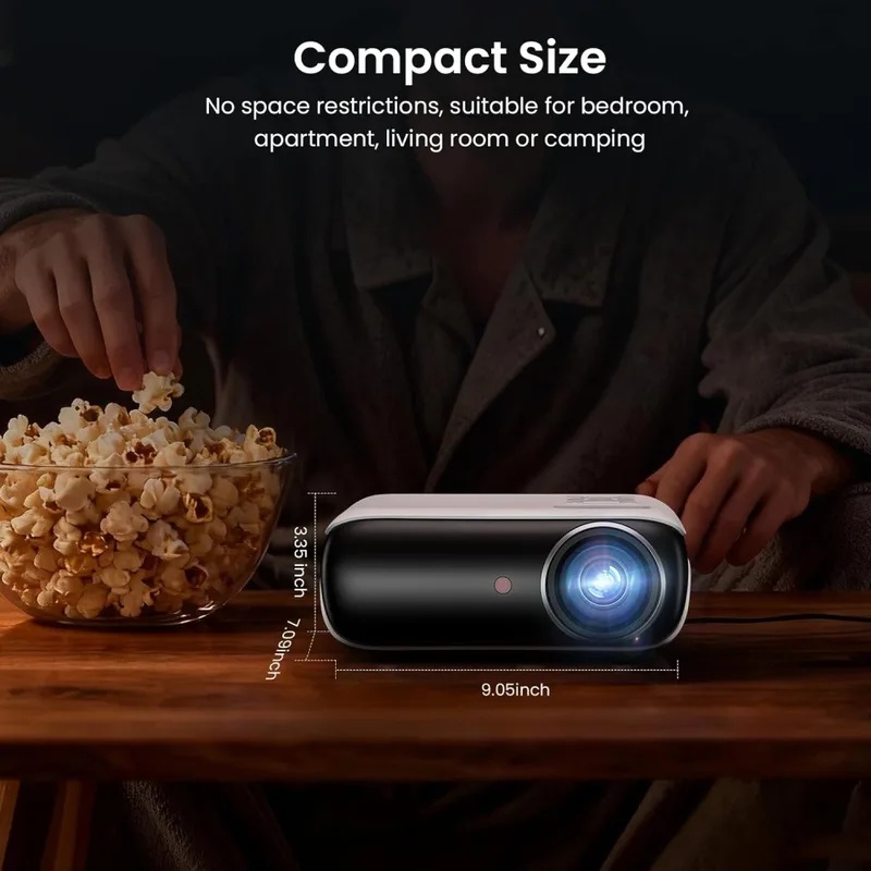 Proyektor 4K, Proyektor Film H - Home Cinema Hdmi ulasan dan harga