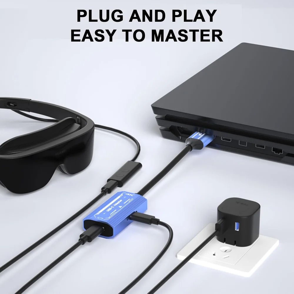 Adaptor Video HDMI-kompatibel  - Home Cinema Usb ulasan dan harga
