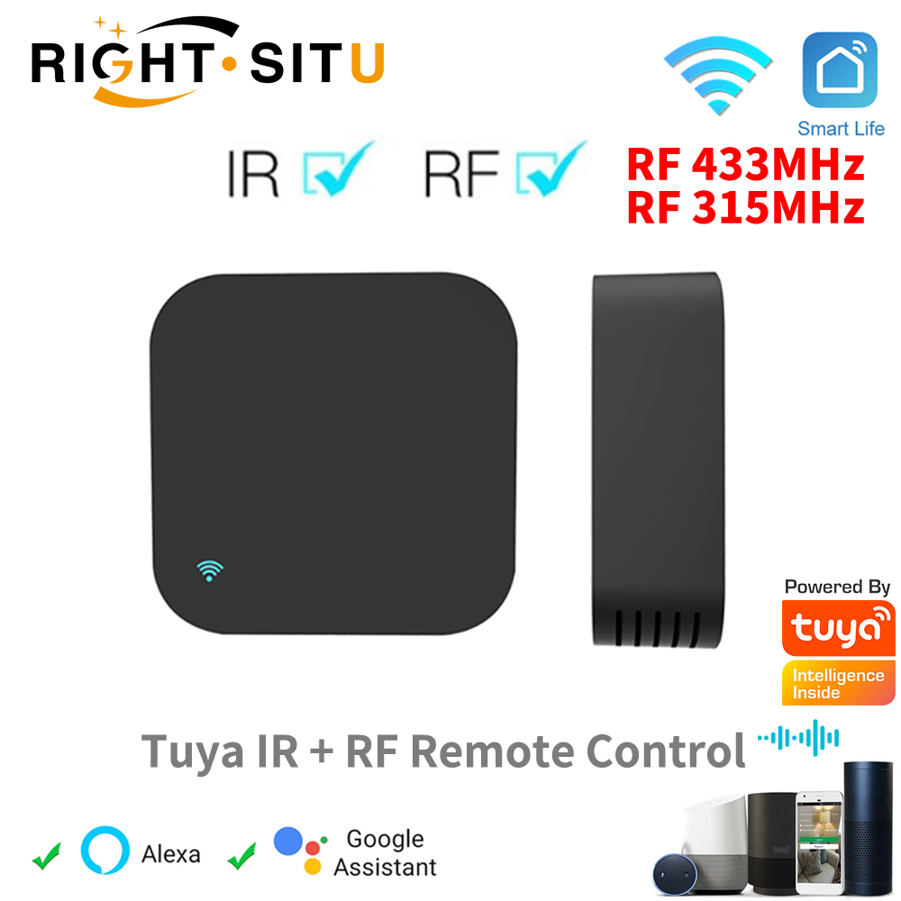 Tuya Smart RF IR Remote Contro - Home Cinema Projector Screen ulasan dan harga