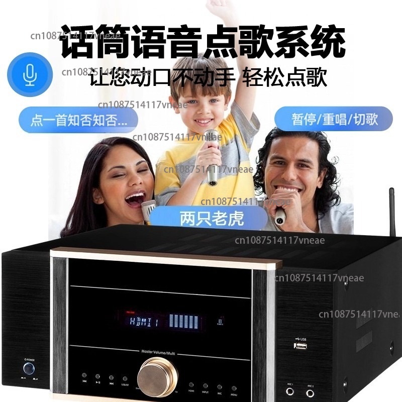 Penguat Daya AV-7200 Home High - Home Cinema Dolby Atmos ulasan dan harga