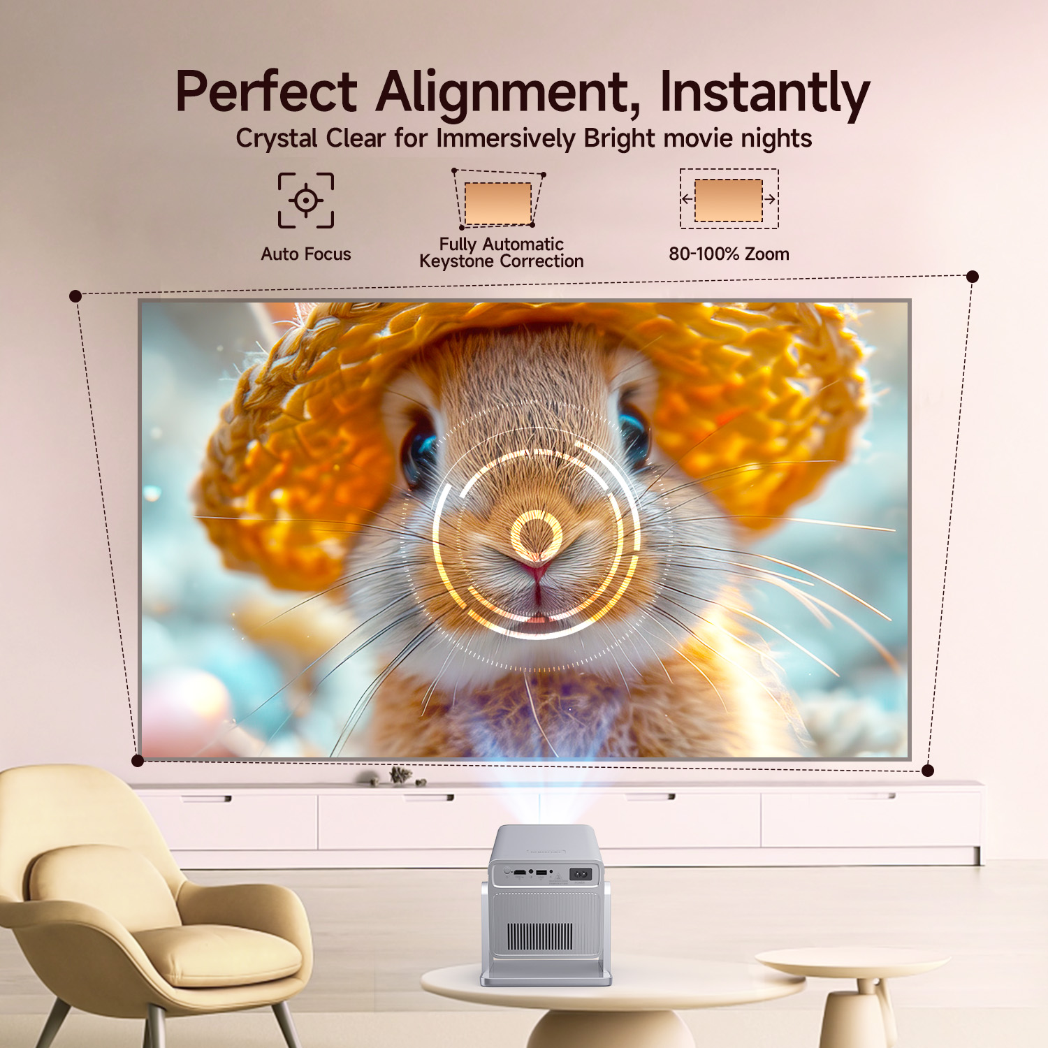 Proyektor Magcubic 8K HD 1080P - Home Cinema Rack ulasan dan harga