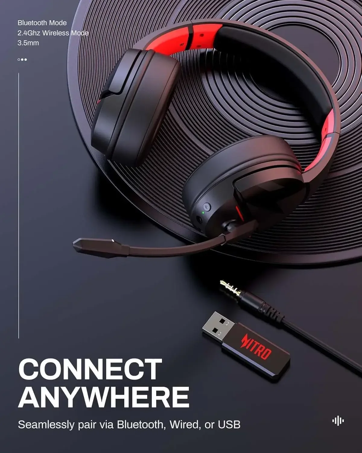 Acer K2 Headset Nirkabel Gamer - Home Cinema Headphones ulasan dan harga