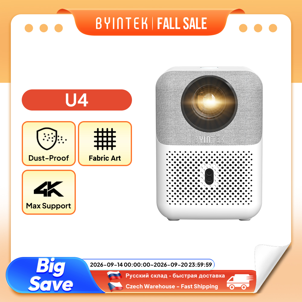 Proyektor Mini BYINTEK Full HD - Home Cinema Compact ulasan dan harga