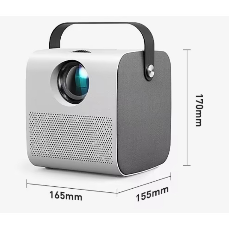 Proyektor Mini Pintar 4K LED N - Home Theater Speaker ulasan dan harga