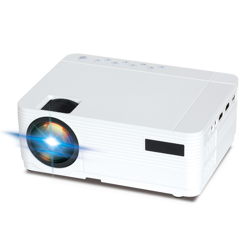 Proyektor WIFI Screen Mirrorin - Home Cinema Projector Screen ulasan dan harga