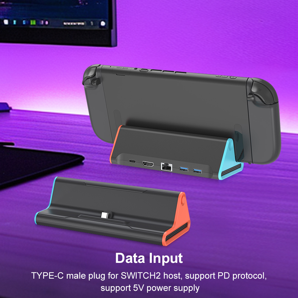 Untuk Switch 2 TV Docking Stat - Home Cinema Usb ulasan dan harga
