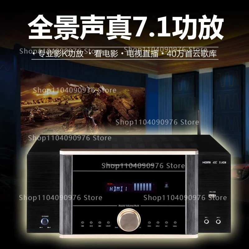 Penguat Daya AV-7200 Home Thea - Home Cinema Dolby Atmos ulasan dan harga