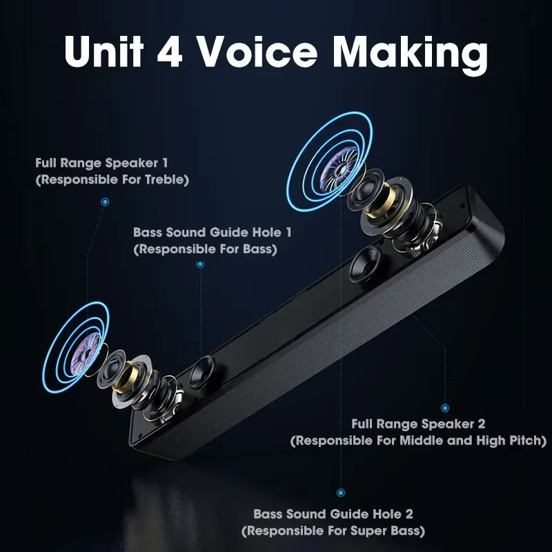 Soundbar Bluetooth untuk TV, K - Home Theater Speaker ulasan dan harga