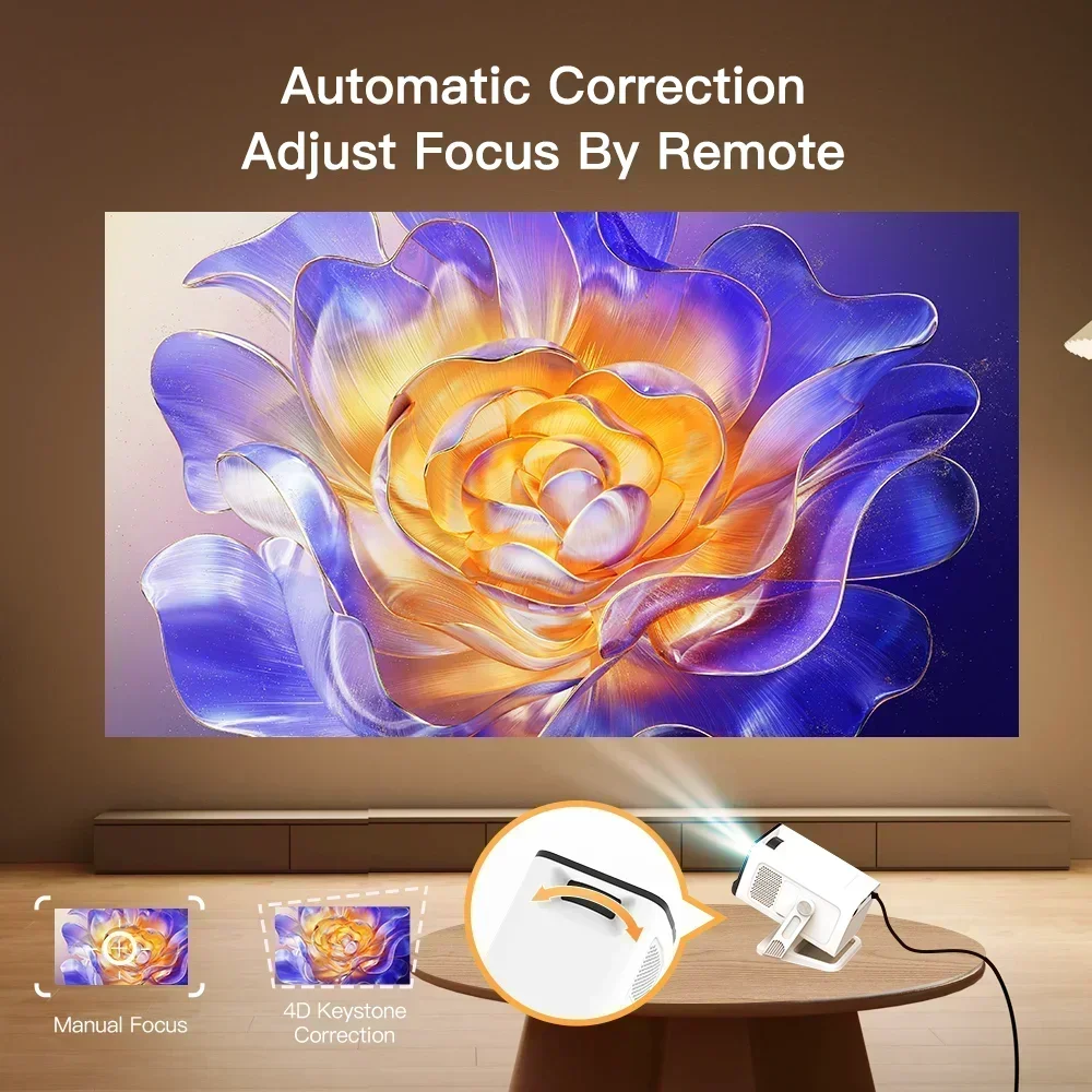 Proyektor Mini Wifi6 dan BT5.4 - Home Cinema Hdmi ulasan dan harga