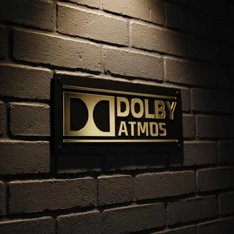 Papan Tanda Dolby Atmos: Dekor - Home Cinema Dolby Atmos ulasan dan harga