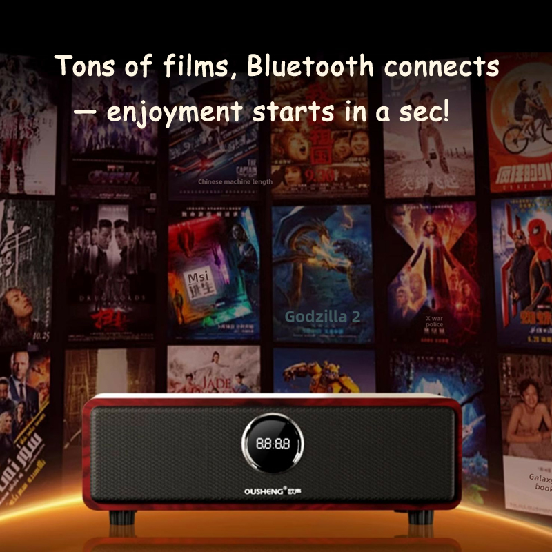 Mesin Karaoke Bluetooth Profes - Home Theater Speaker ulasan dan harga