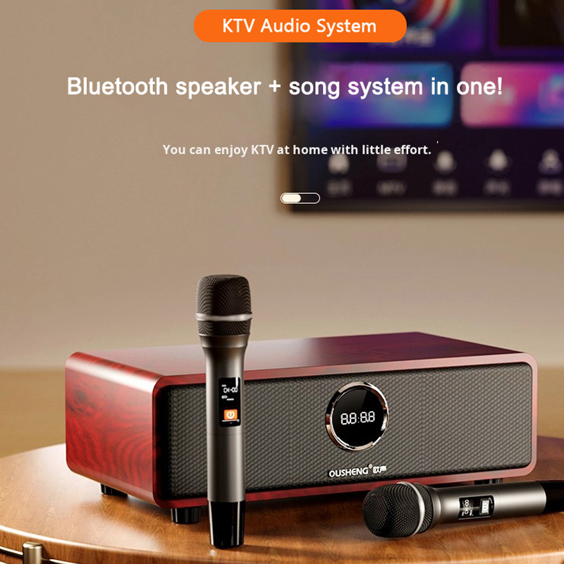 Mesin Karaoke Bluetooth Profes - Home Theater Speaker ulasan dan harga
