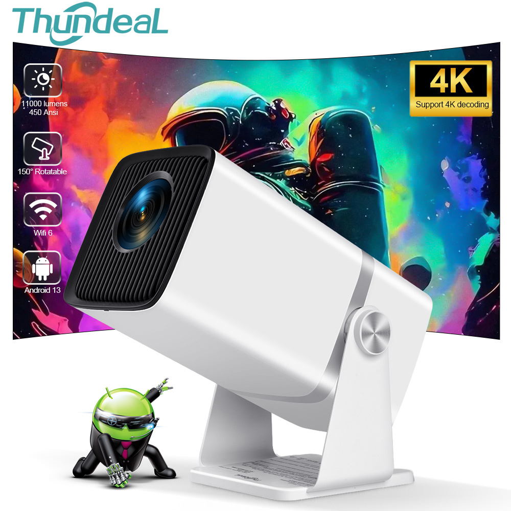 ThundeaL Proyektor 4K Full HD  - Home Cinema Hdmi ulasan dan harga