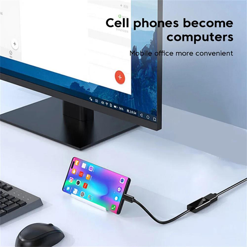 Adaptor Tipe C ke HDMI yang ko - Home Cinema Usb ulasan dan harga