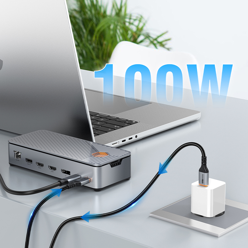 CABLETIME USB C Docking Statio - Home Cinema Usb ulasan dan harga