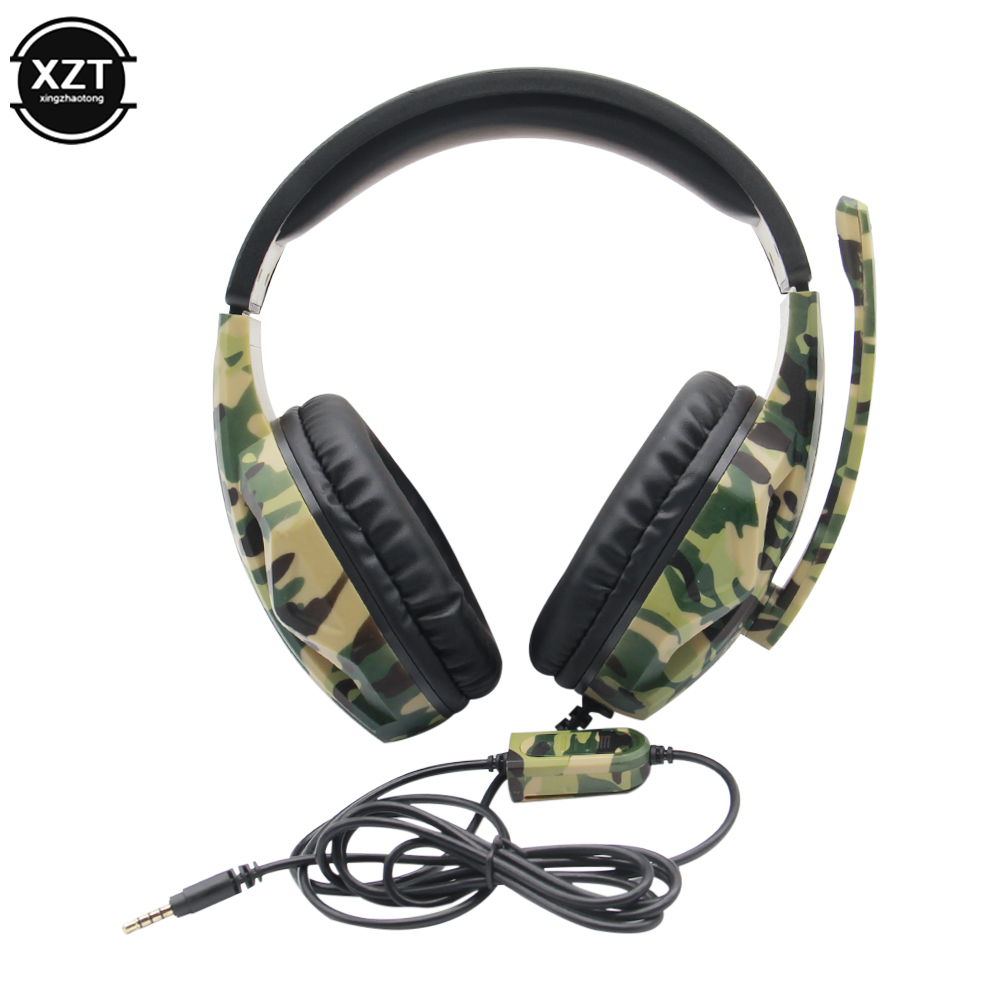 Headset Gaming Kamuflase 3.5Mm - Home Cinema Headphones ulasan dan harga