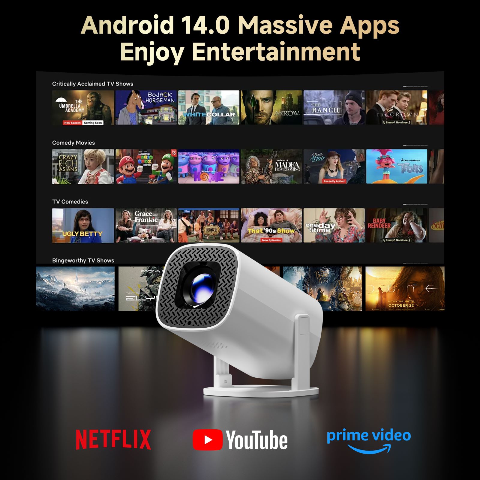 P30 PRO Proyektor Mini Pintar  - Home Cinema Hdmi ulasan dan harga