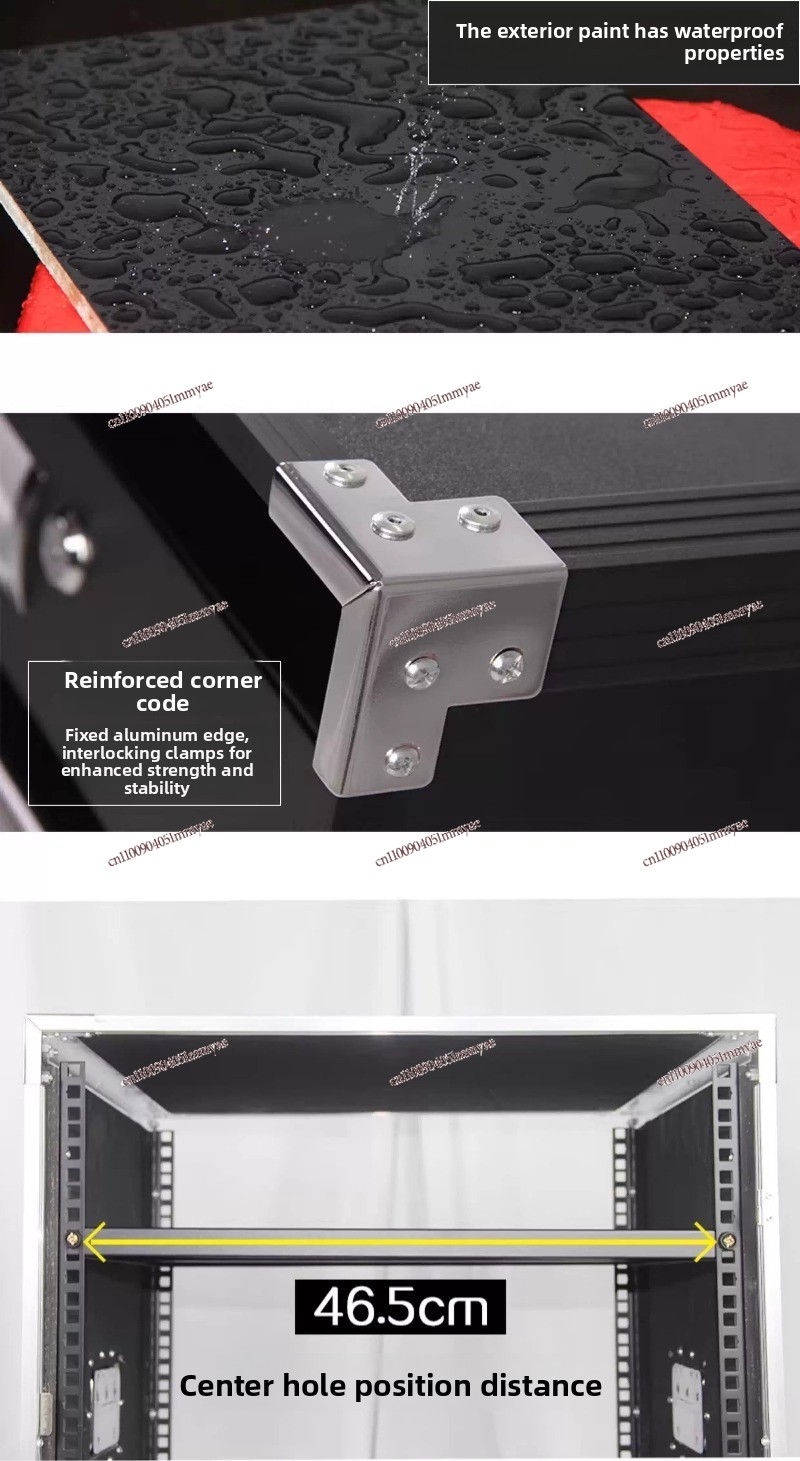 Kabinet Power Amplifier 10U, R - Home Cinema Rack ulasan dan harga