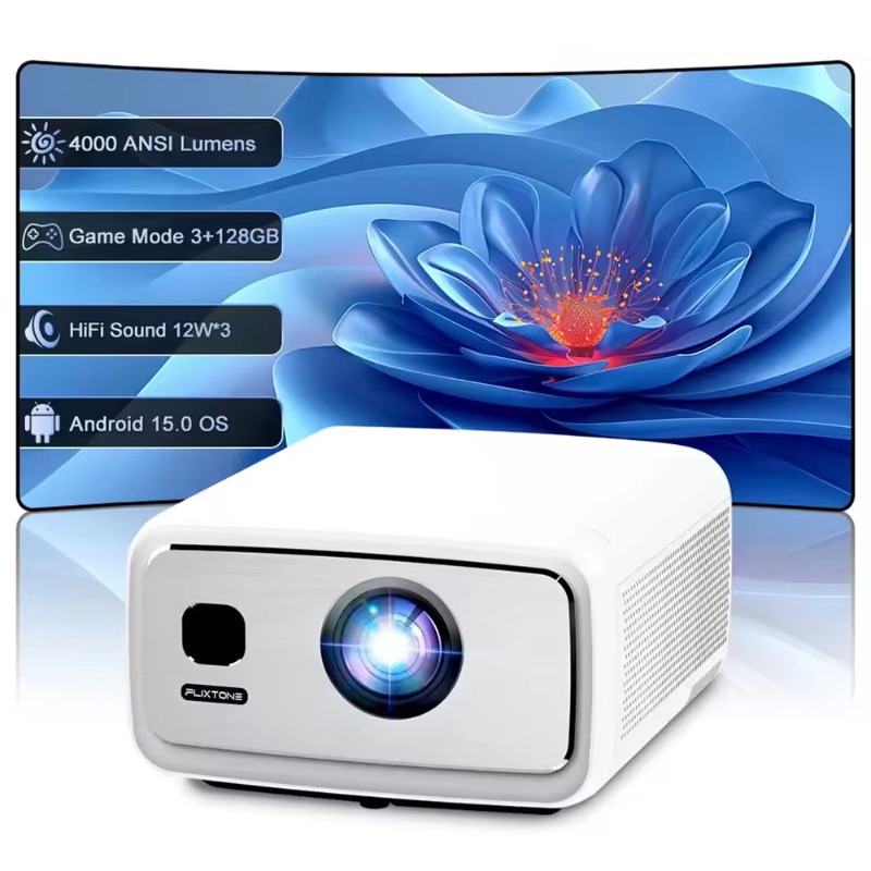 Proyektor D10S 4K V660 Chip 3+ - Home Cinema Projector Screen ulasan dan harga