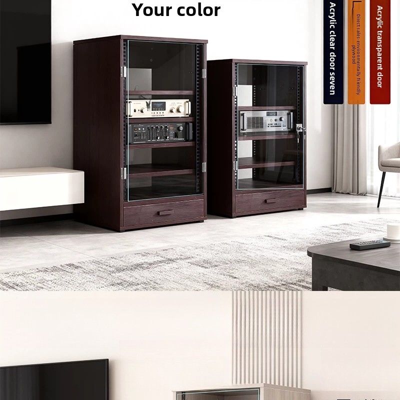 Kabinet amplifier 8U - 16U den - Home Cinema Rack ulasan dan harga